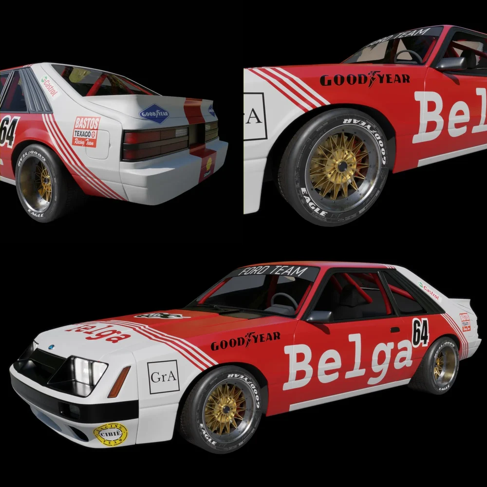 Ford Mustange 1983 Gt Tuned