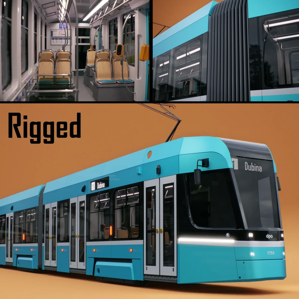 Tram Skoda 39t