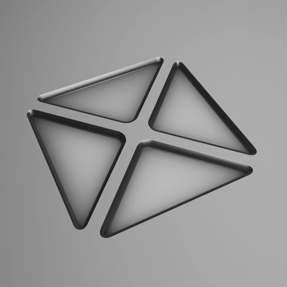 Scifi Decal 033 X Cross Shaped