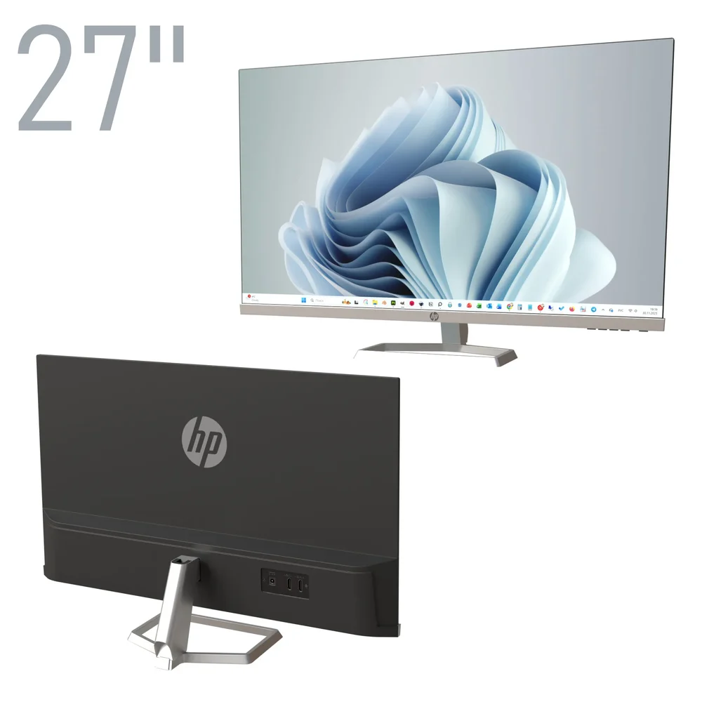 Office Monitor Hp 27 Inch Black