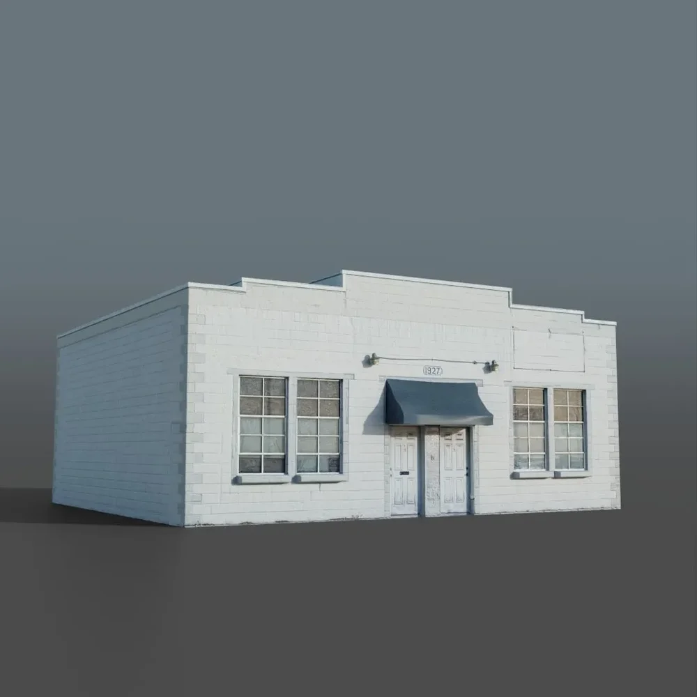 Bg Buildings - Small White Business