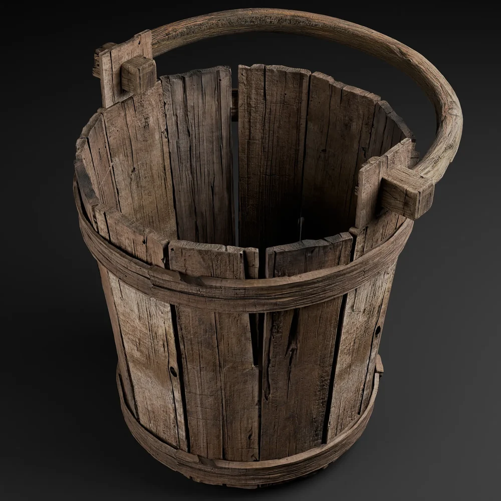 Mk-Wooden Barrel