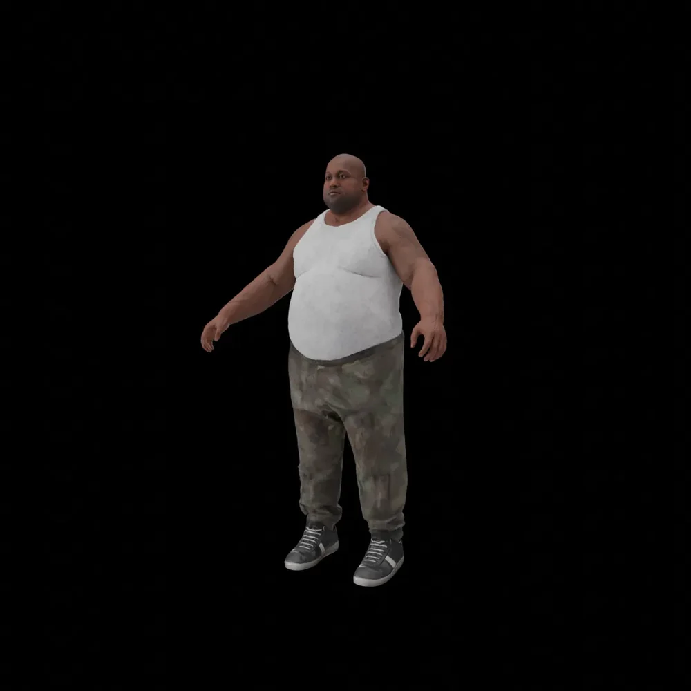 Sleeveless Shirt Character