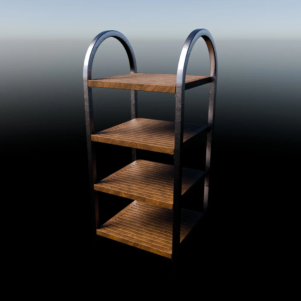 Small Wooden Side Table