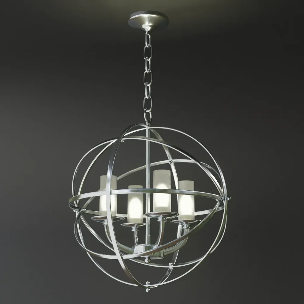 Ringed Ceiling Light