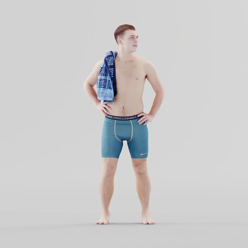 Guy In Swimsuit