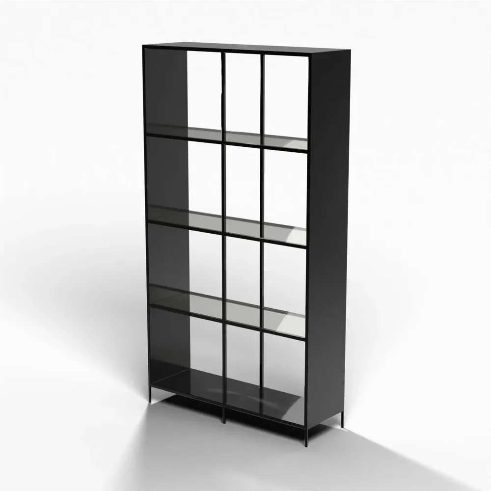 Black Metal Shelf
