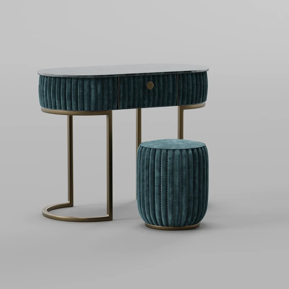 Velvet Dressing Table