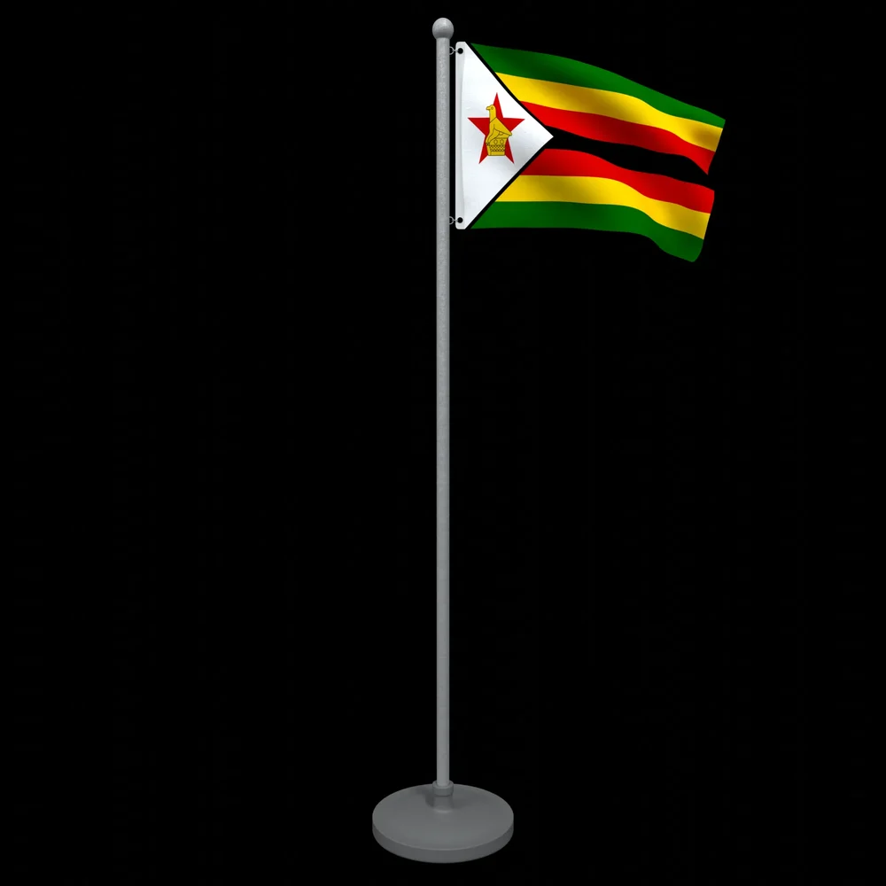 Animated Flag Of Zimbabwe