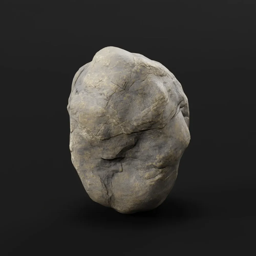 Rock Boulder Round