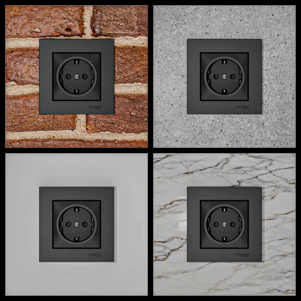Socket Schneider Electric Miluz Ed