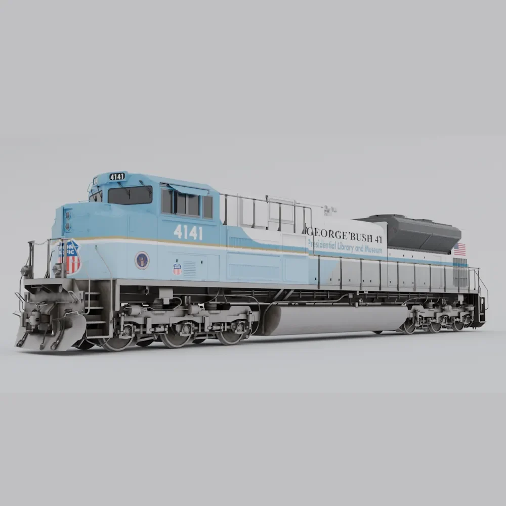 Sd70 4141 George Bush