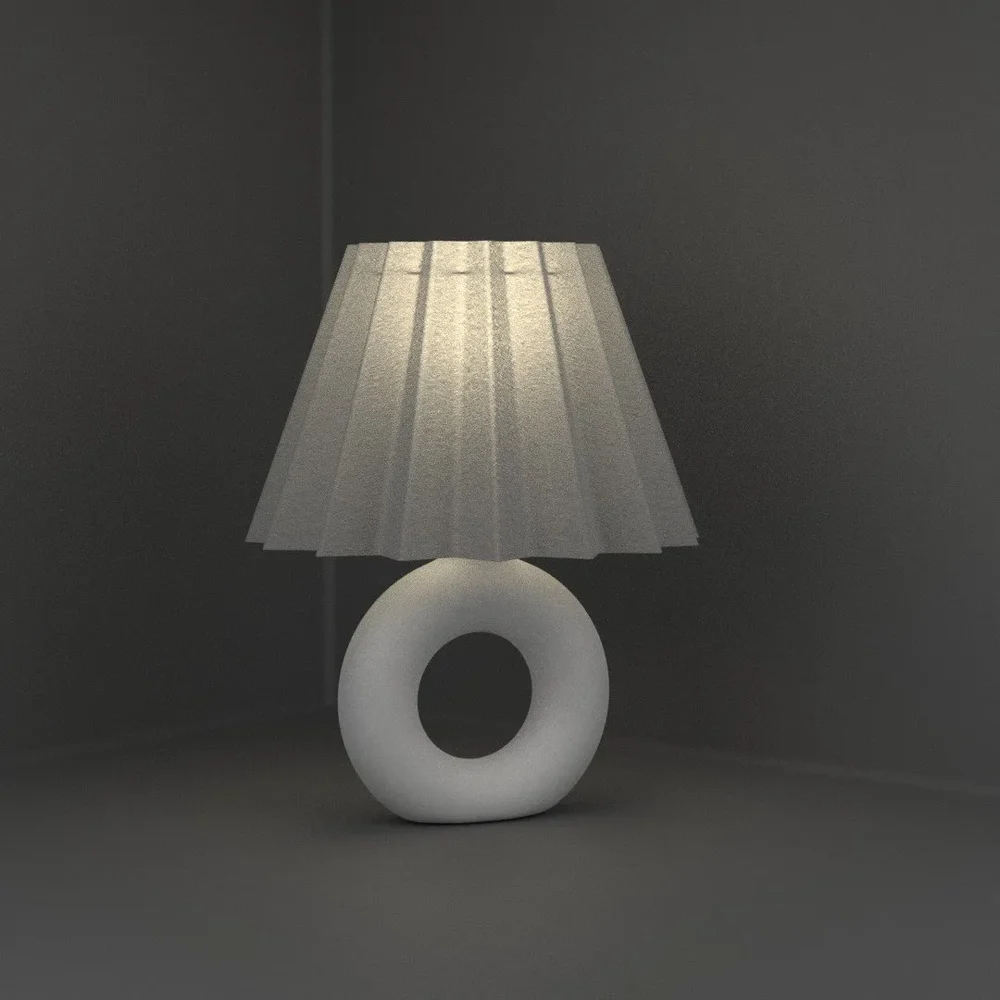 Modern Donut Bed Side Light Night Stand
