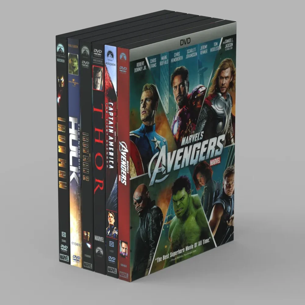 Marvel Cinematic Universe, Phase 1 (Dvd,2008-2012)