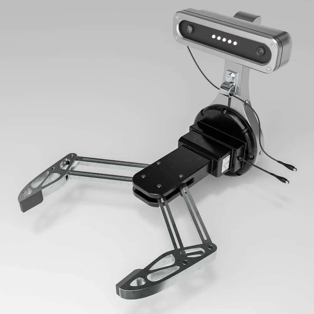 Exotic Robot Gripper With On Robot Eyes