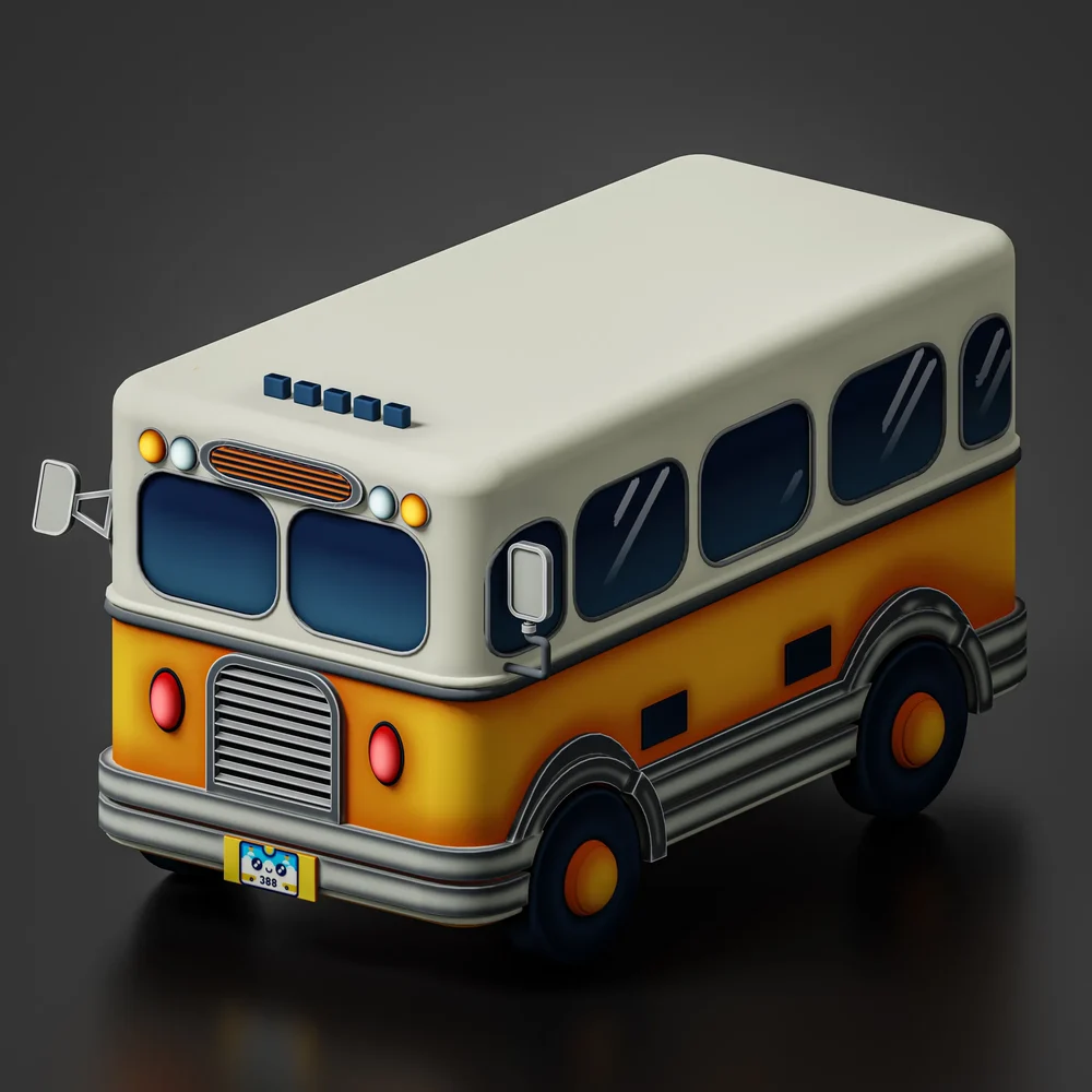 Cute Bus
