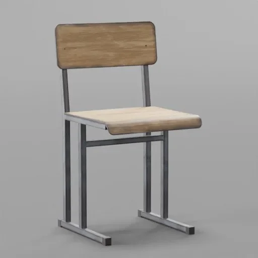 Grunge School Chair
