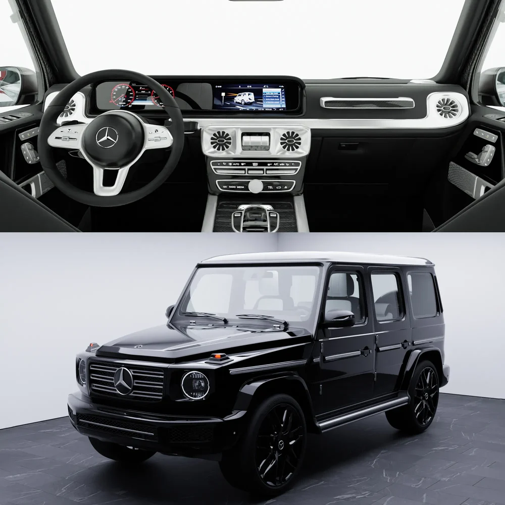 Mercedes Amg G63(Rigged)