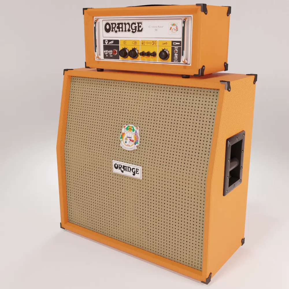 Orange Cu 50 & Ppc4ad Amplifier By Djh