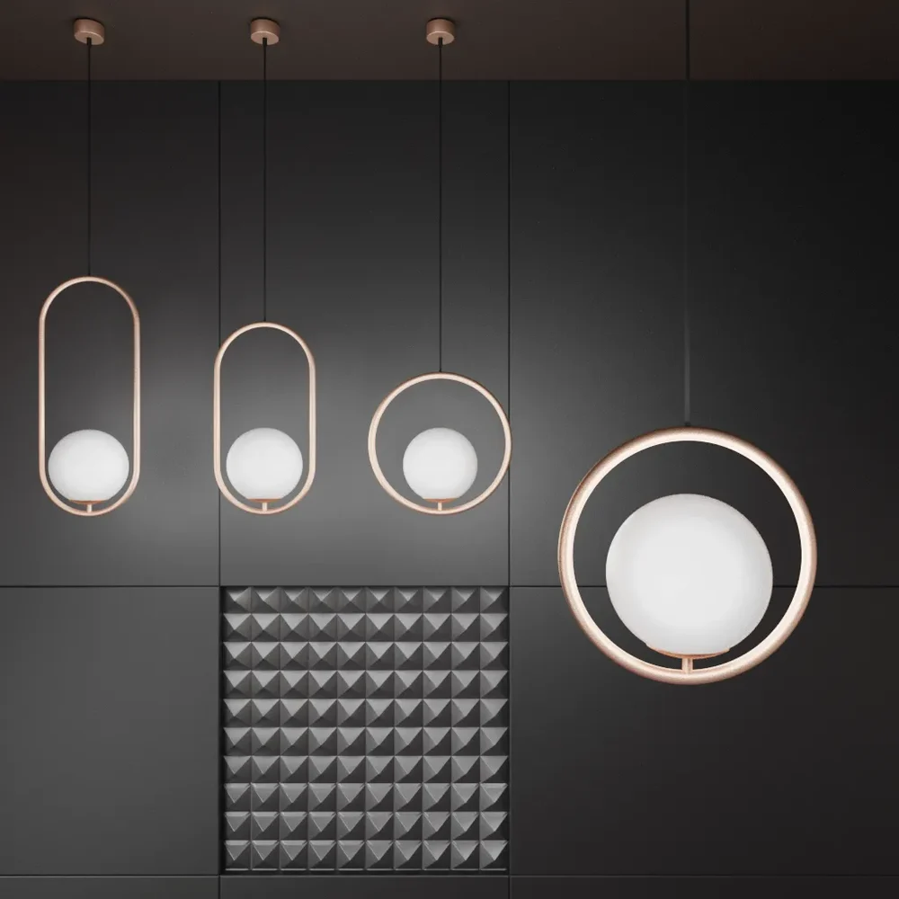 Bauhaus Circle Lamp Small