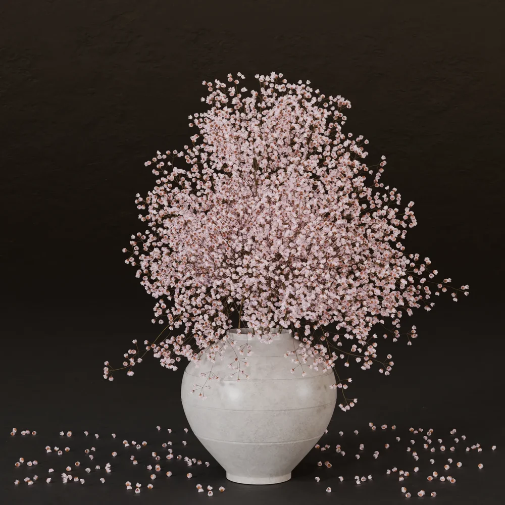 Sj-Light Gypsophila Romance Bouquet
