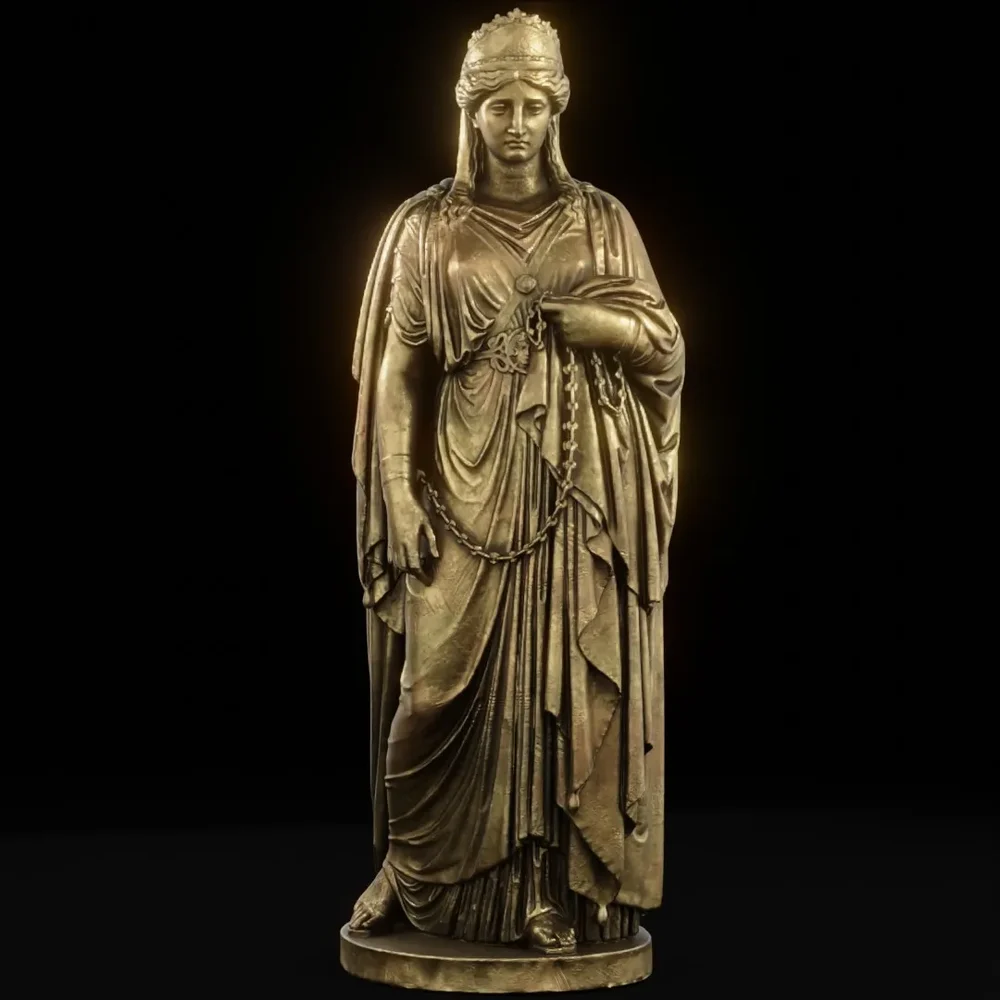 Brass Zenobia In Chains