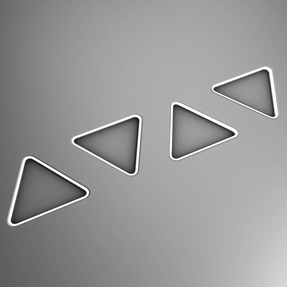 Scifi Decal 026 Triangle Lights