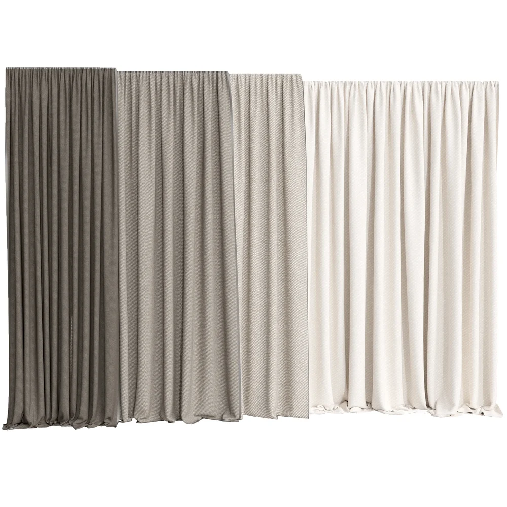 Mi Silk And Cotton Curtain Set