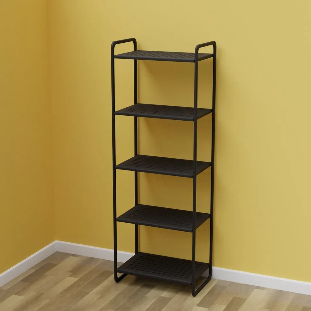 Black Metal Shelf