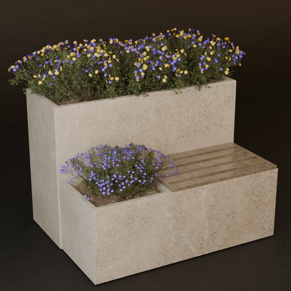 Sj-Calm Garden Ceramic Nook