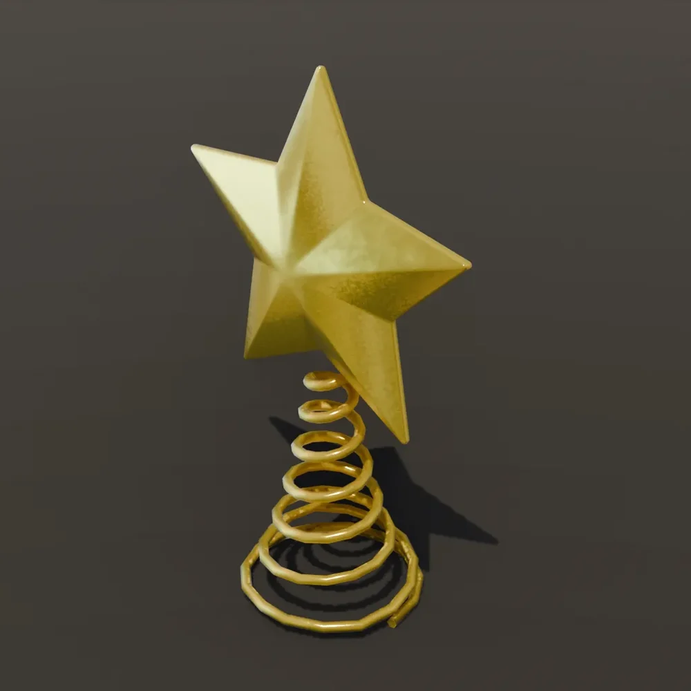 Star With Spring