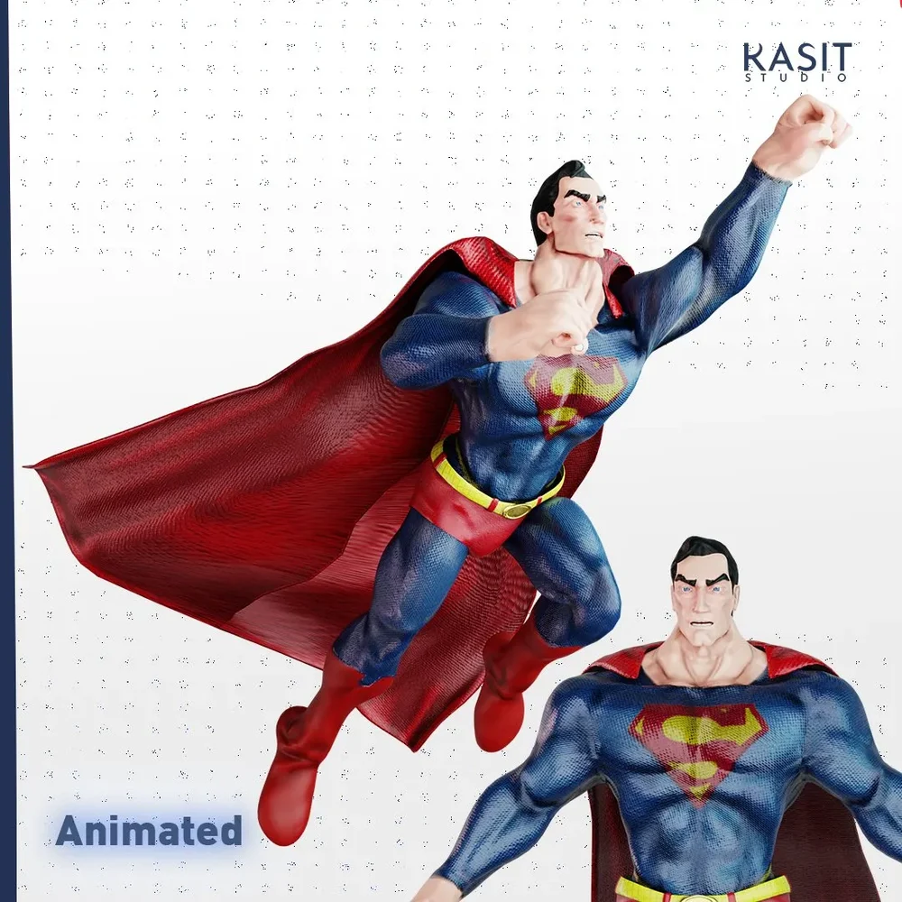 Superman Blue Animated