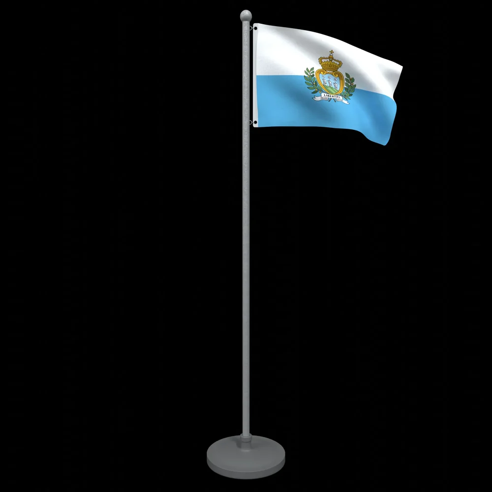 Animated Flag Of San Marino