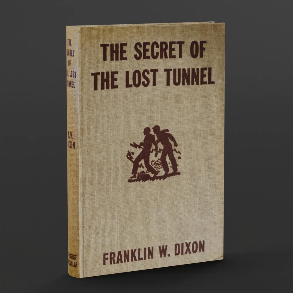 Old Book: The Secret Of The Lost Tunnel