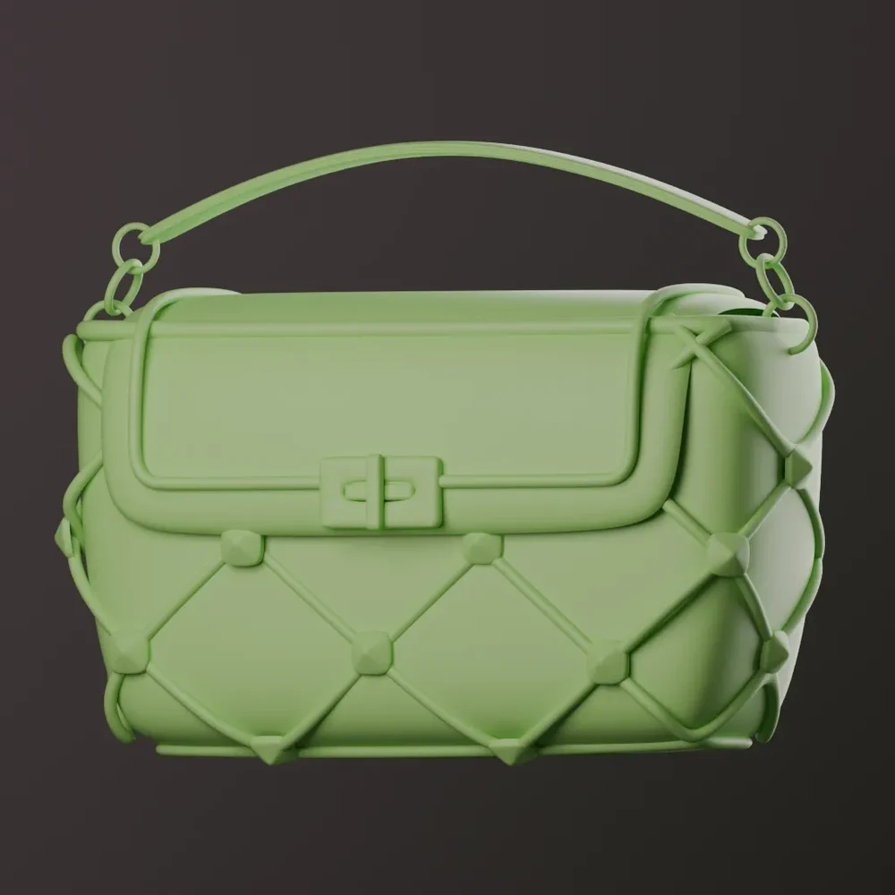 Modern Quilted Handbag
