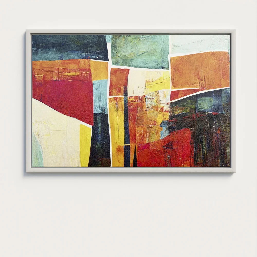 Picture With Abstract Art