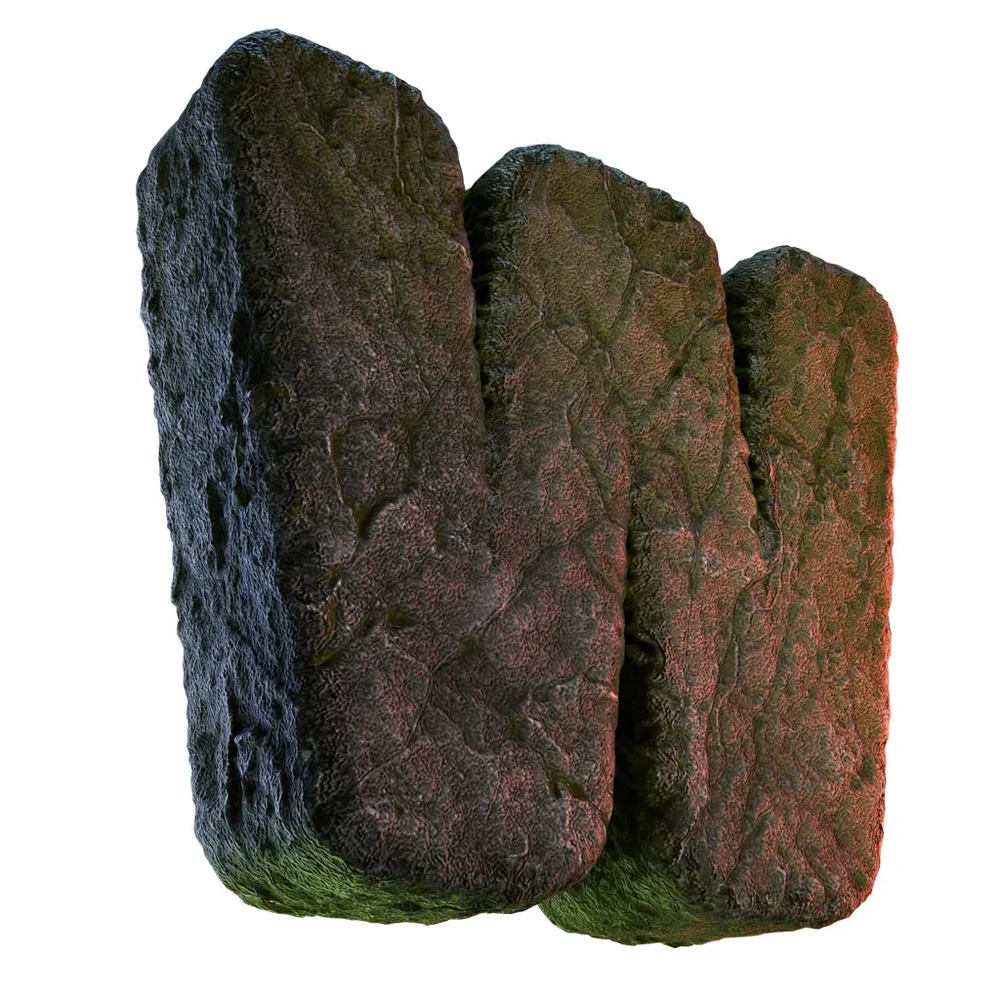 W Letter Of Alphabet Stone Carved
