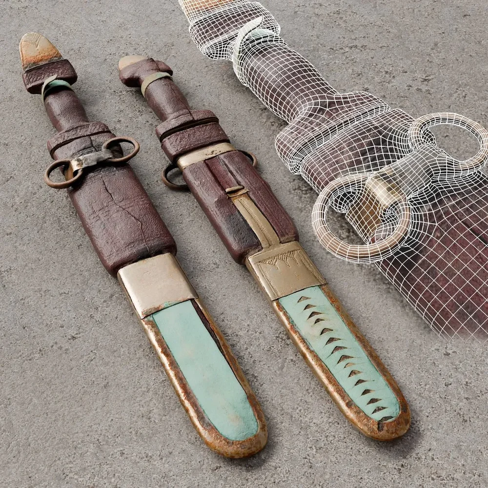 Nigerian Dagger (Photo Scan)