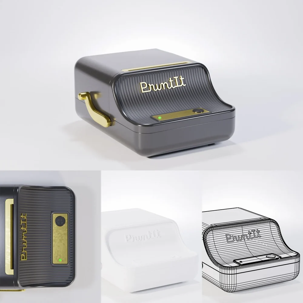 Retro Wireless Label Printer